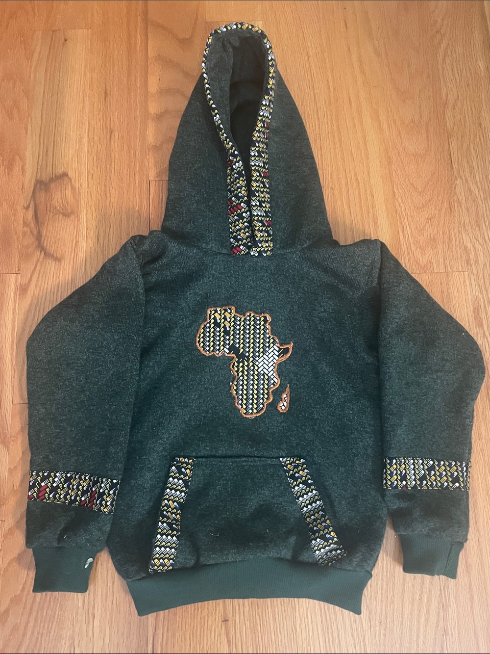 Beautiful Green Hoodie from Africa